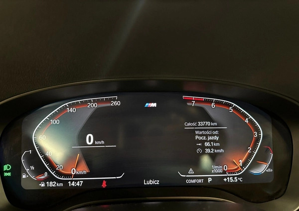 BMW Seria 5 cena 214900 przebieg: 33770, rok produkcji 2023 z Szczuczyn małe 704